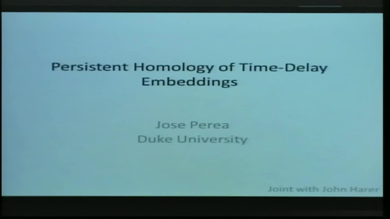 Persistent Homology of Time-Delay Embeddings Thumbnail