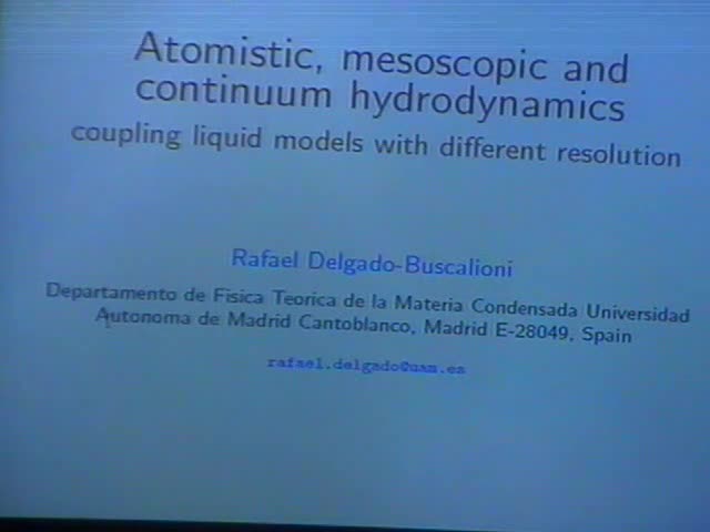 Atomistic, mesoscopic and continuum hydrodynamics: coupling liquid models with different resolution Thumbnail