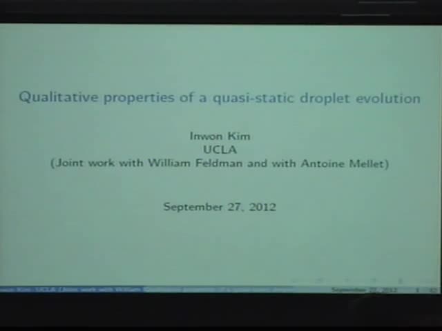 Long-time behavior of quasi-static droplet evolution Thumbnail