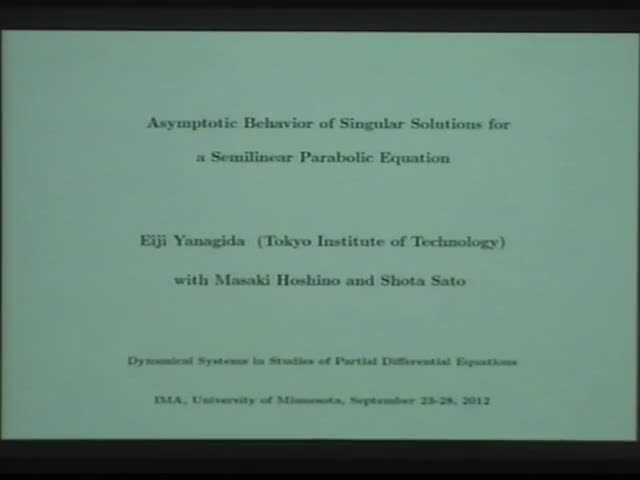 Asymptotic behavior of singular solutions for a semilinear parabolic equation Thumbnail