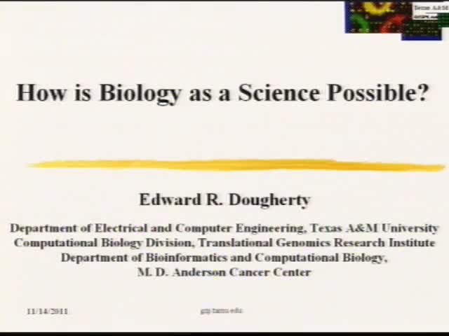 How is Biology as a Science Possible? Thumbnail