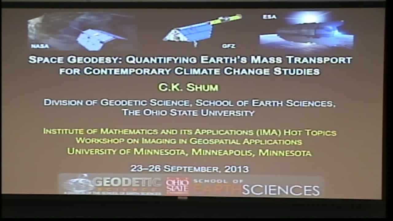 Space Geodesy: Quantifying Earth's Mass Transport for Contemporary Climate Change Studies Thumbnail