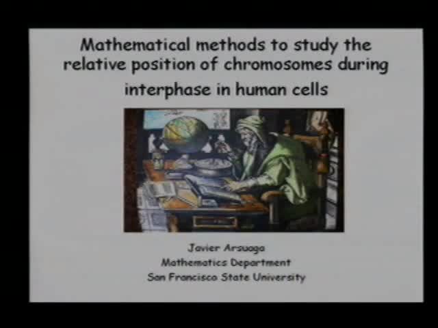 Mathematical Methods to Study the Relative Position of Chromosomes During Interphase in Human Cells   Thumbnail