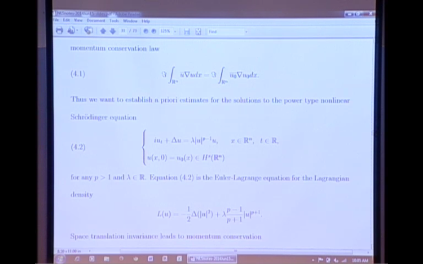 Dispersive Partial Differential Equations Graduate Summer School, 6 Thumbnail