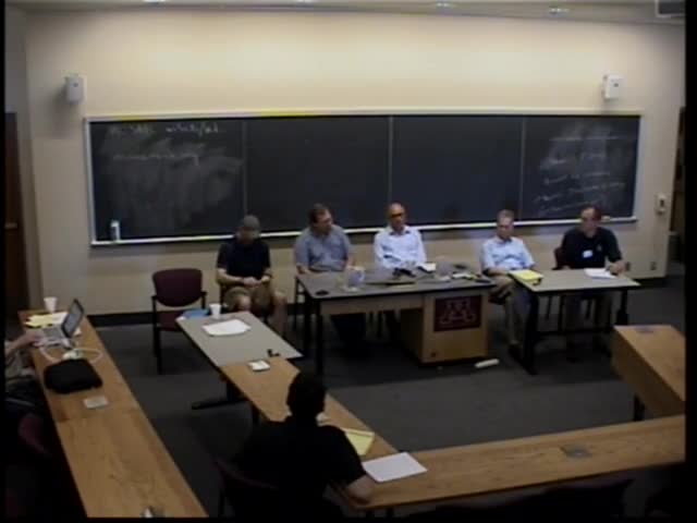 Panel discussion: Institutional opportunities and obstacles 
(<b>Saber Elaydi</b>, moderator) Thumbnail