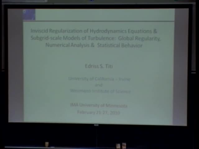 Inviscid regularization of hydrodynamics equations and analytical sub-grid scale models  of turbulence Thumbnail