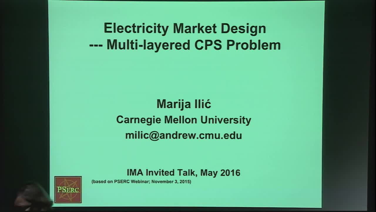 Electricity Market Design as a Multi-Layered CPS Problem Thumbnail