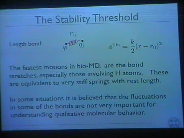 Lecture 3: Molecular dynamics: foundations II. <br>
<em>
Geometric integrators and applications to molecular dynamics.</em> Thumbnail