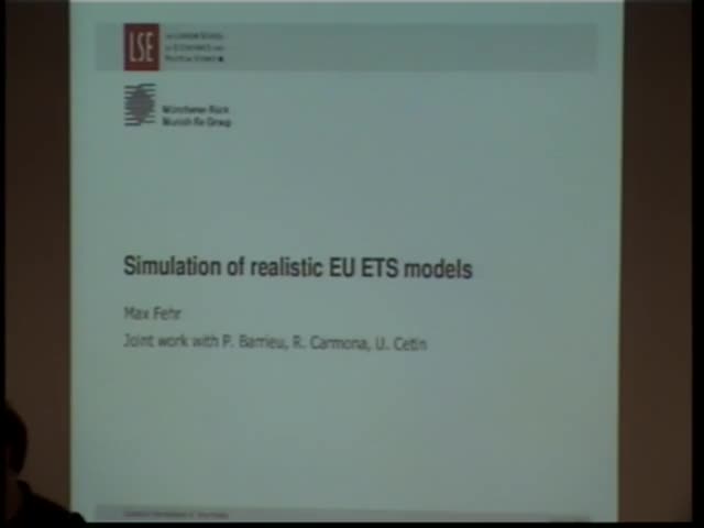 Simulations of realistic EU ETS models<br>
joint work with U. Cetin & P. Barrieu (London School of Economics)
 Thumbnail