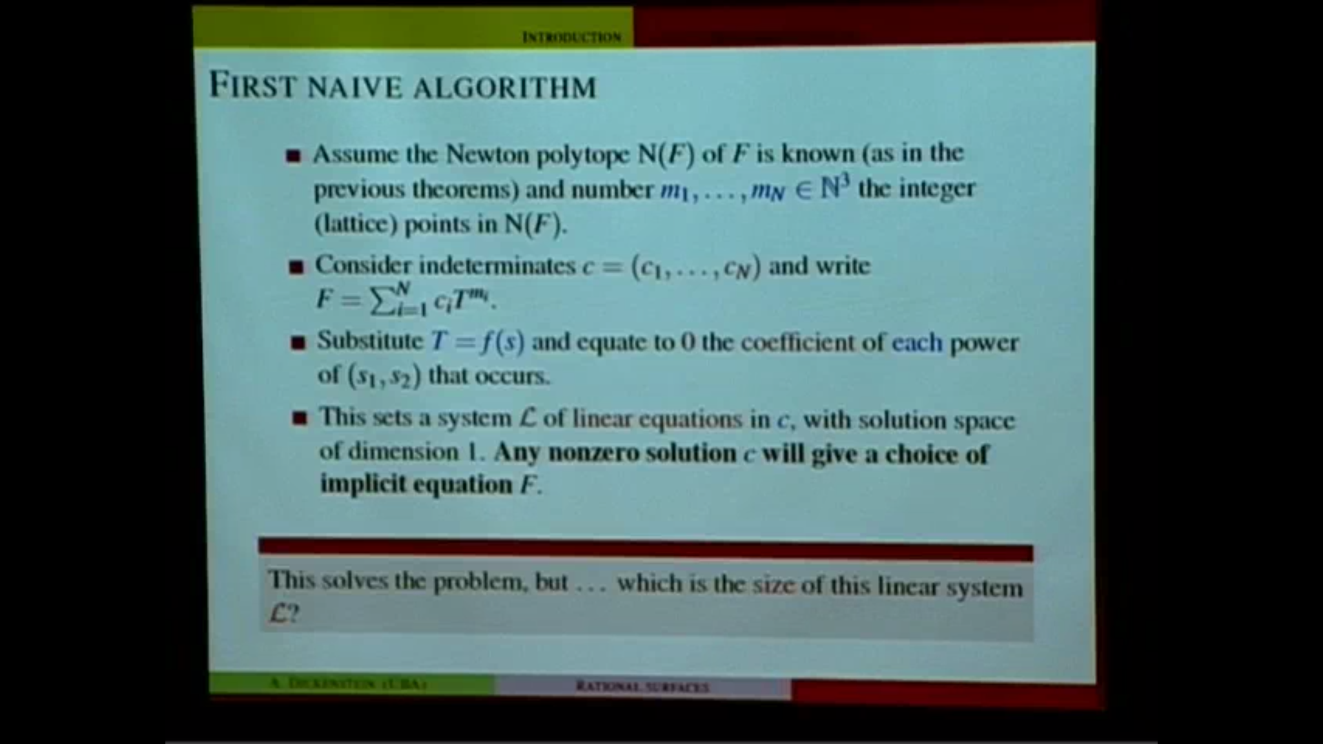 Implicitization techniques: easy algorithms, deep proofs Thumbnail