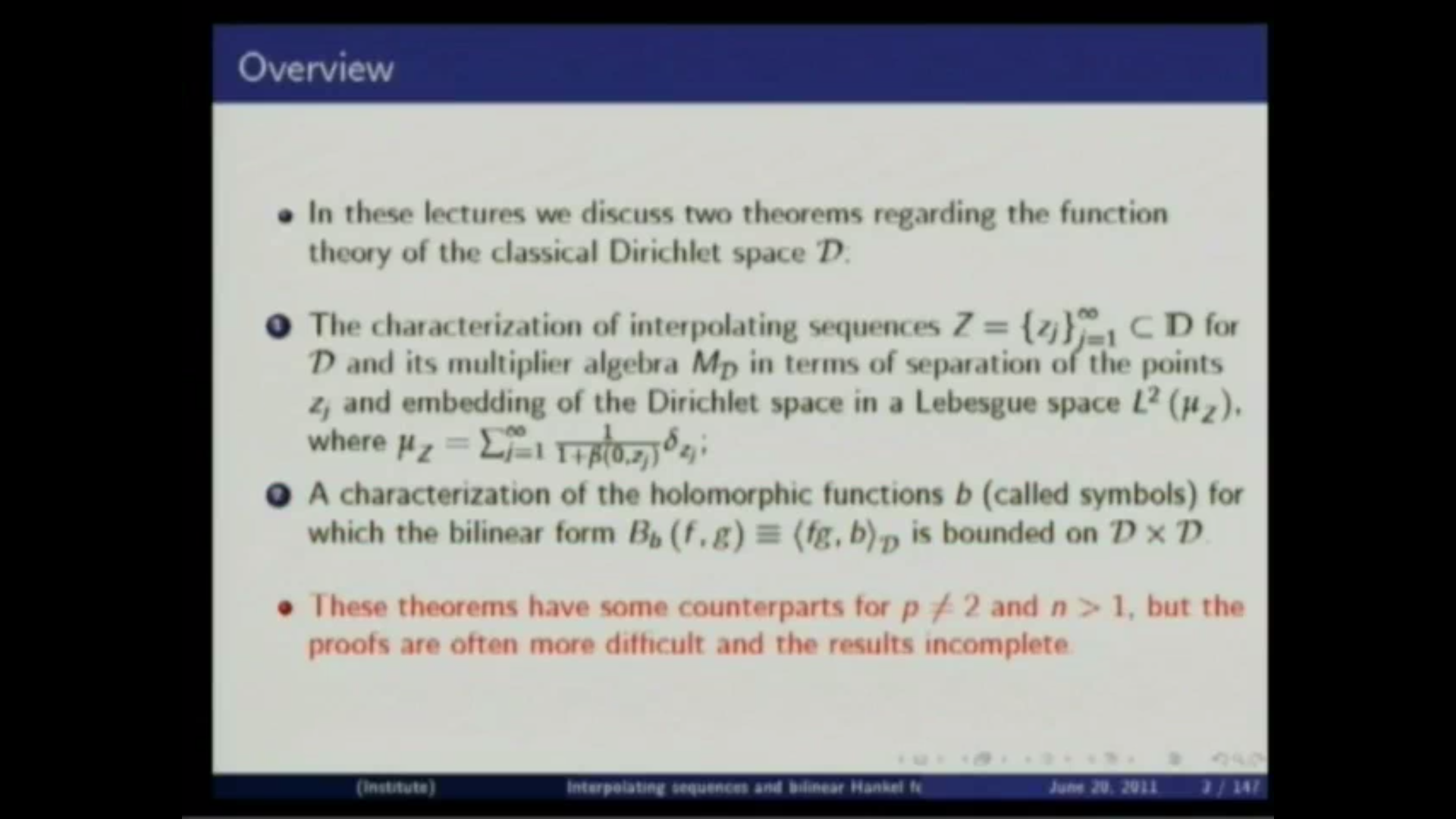 Interpolating sequences and bilinear Hankel forms for the  classical Dirichlet space Thumbnail