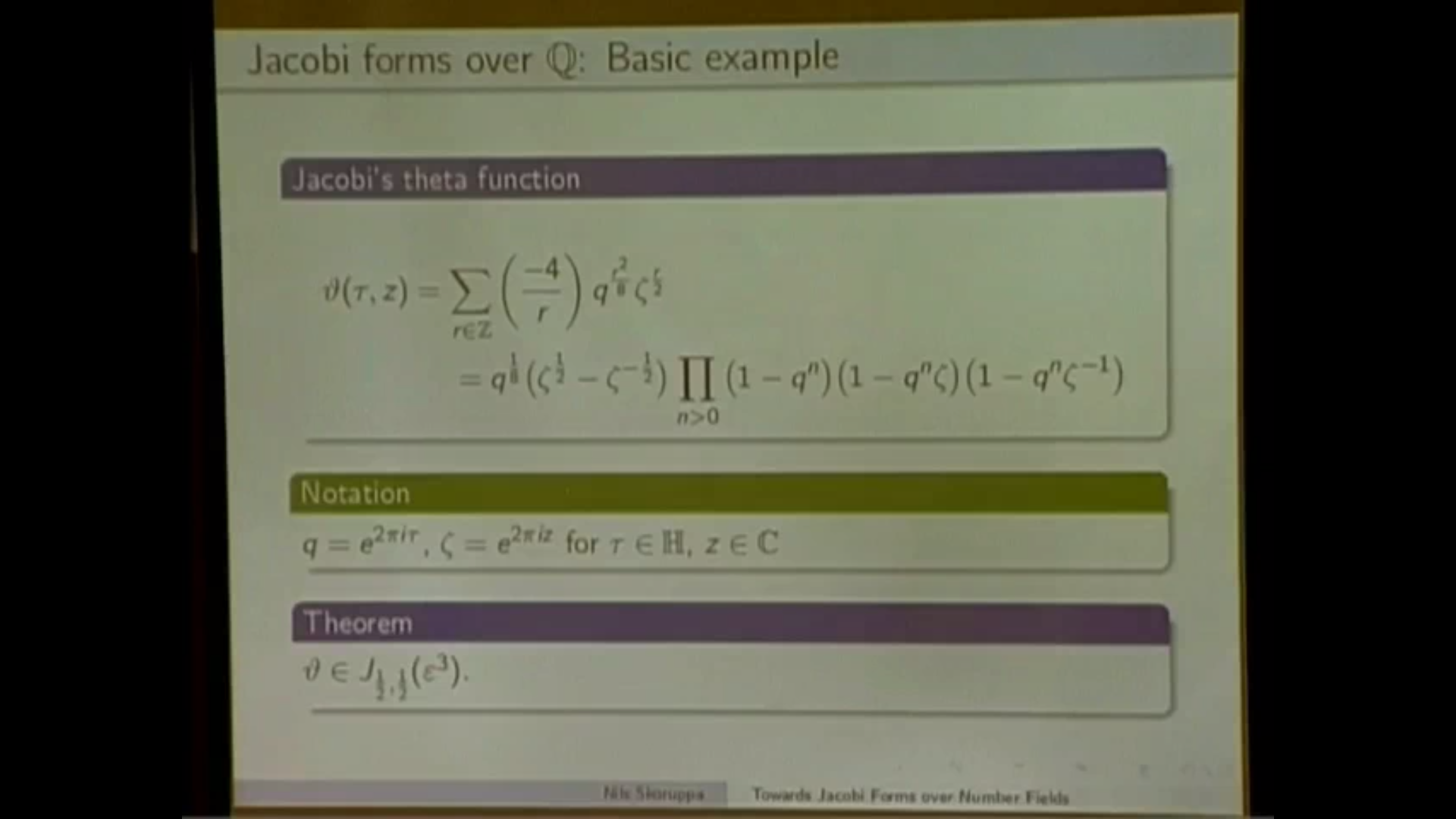 Towards an arithmetic theory of Jacobi forms over number fields Thumbnail