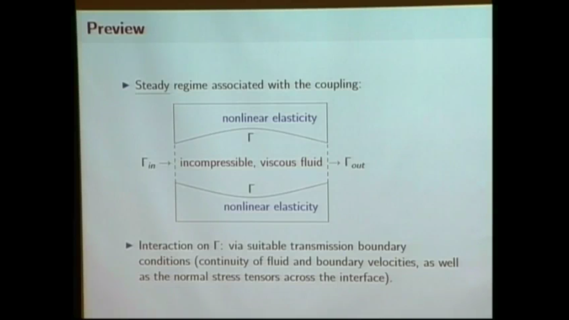 Existence for a Linearized Steady-State Fluid-Nonlinear Elasticity Interaction Thumbnail