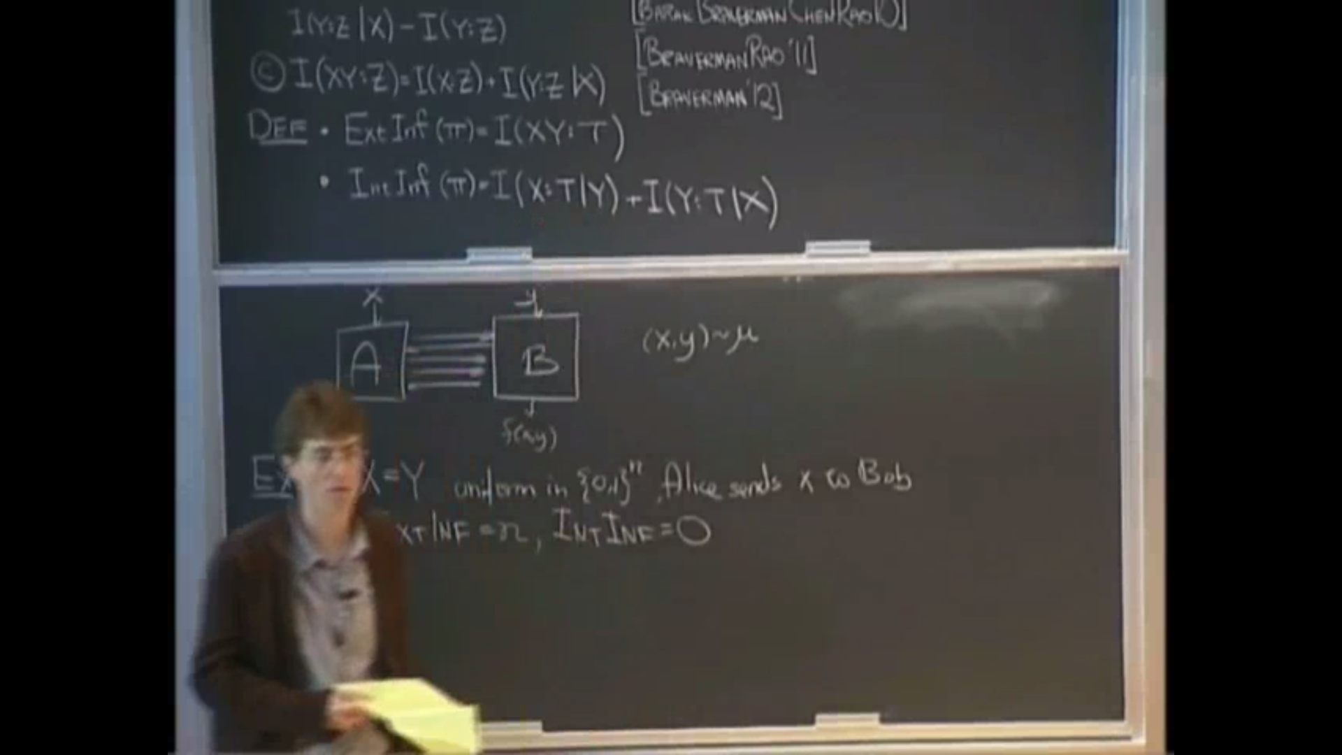 Information Theoretic Techniques in Theoretical Computer Science III Thumbnail