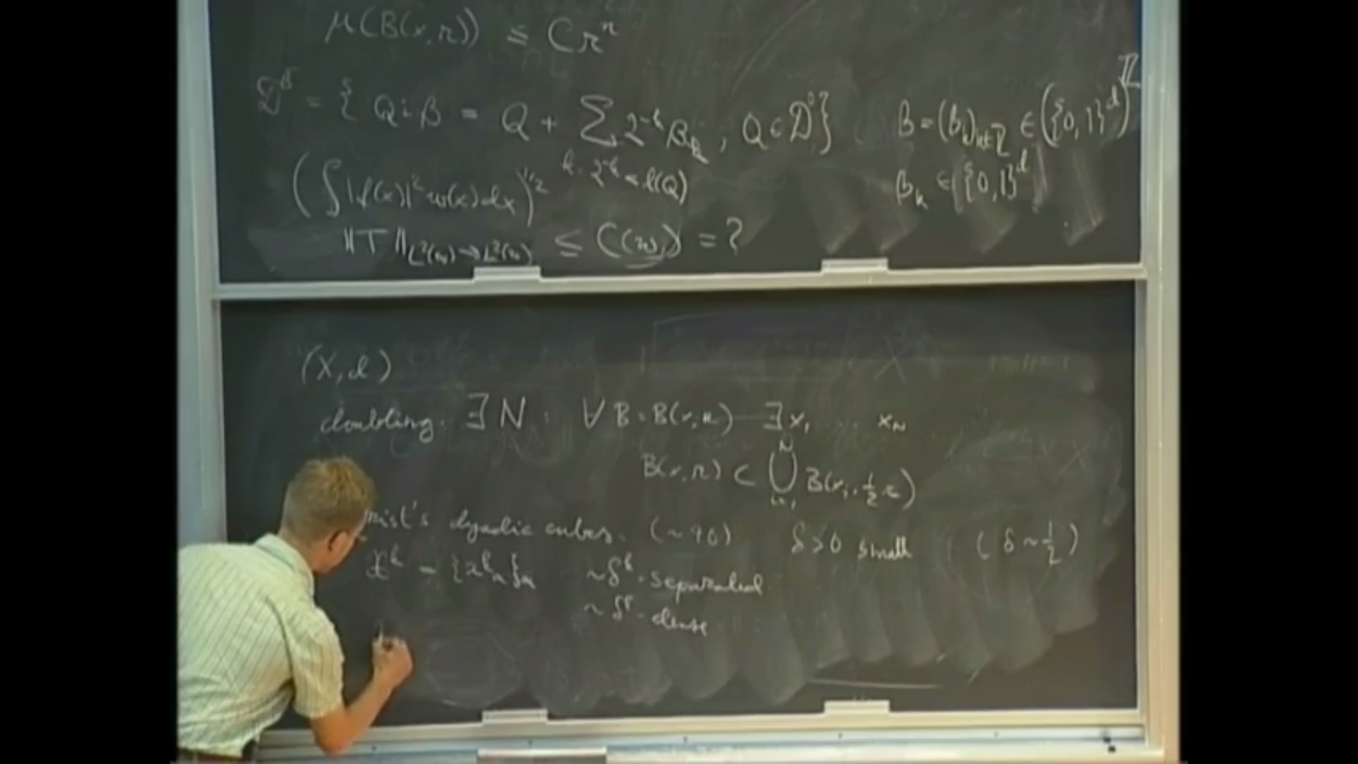 Random Cubes in a Metric Space with Application to Singular Integrals with Non-doubling Measures Thumbnail