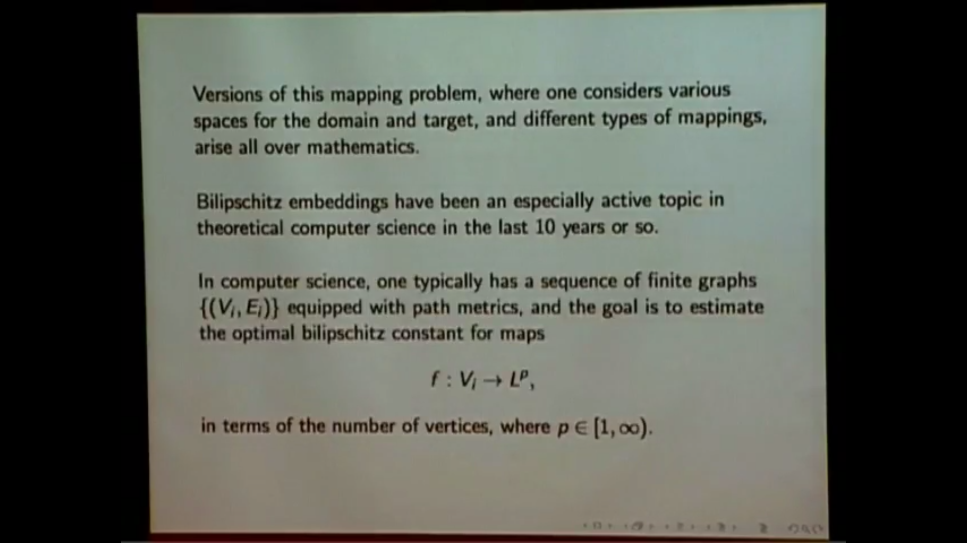 Differentiability and Bilipschitz Embedding in Banach Spaces Thumbnail