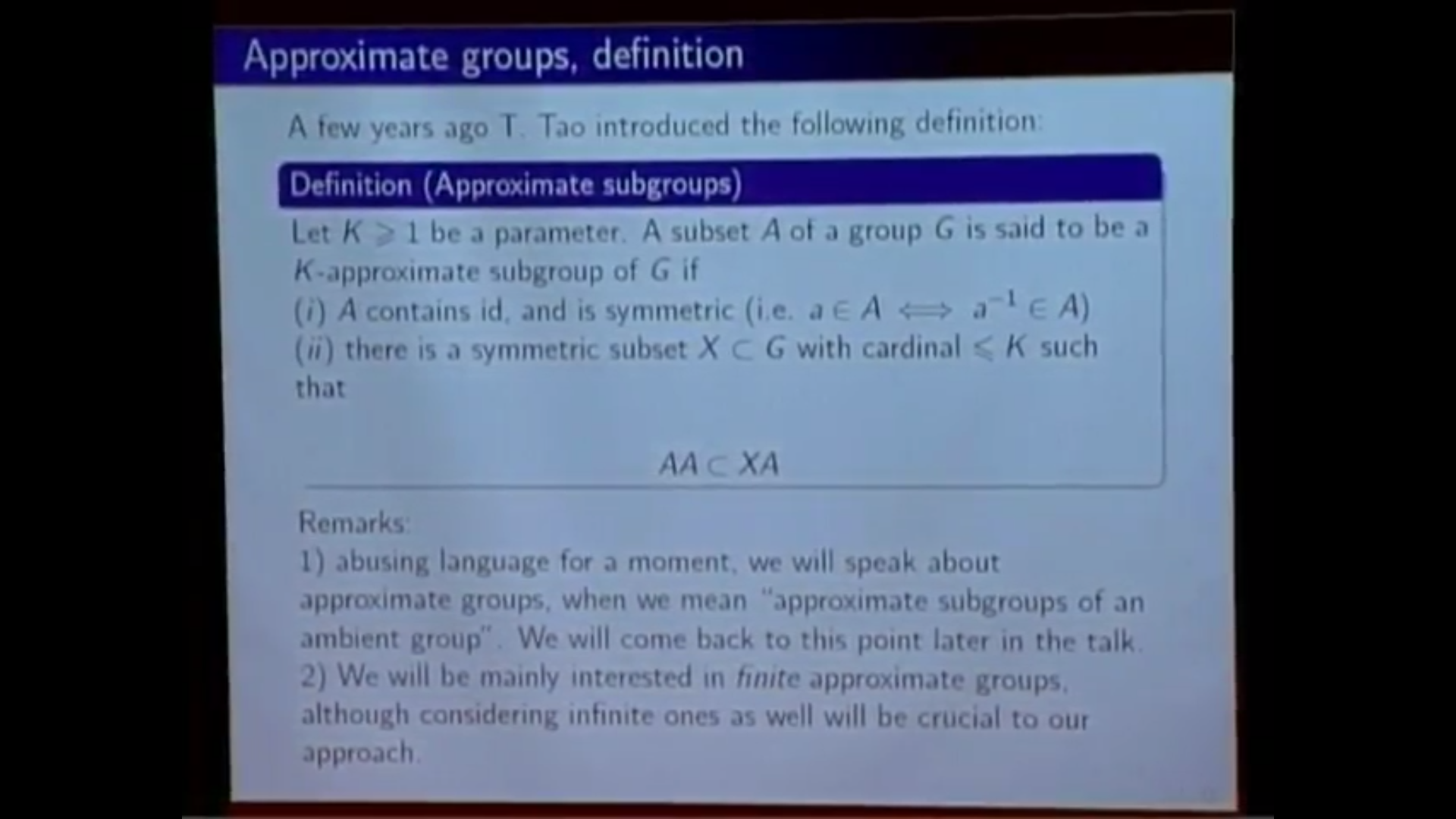 Approximate Groups and Hilbert 5th Problem Thumbnail