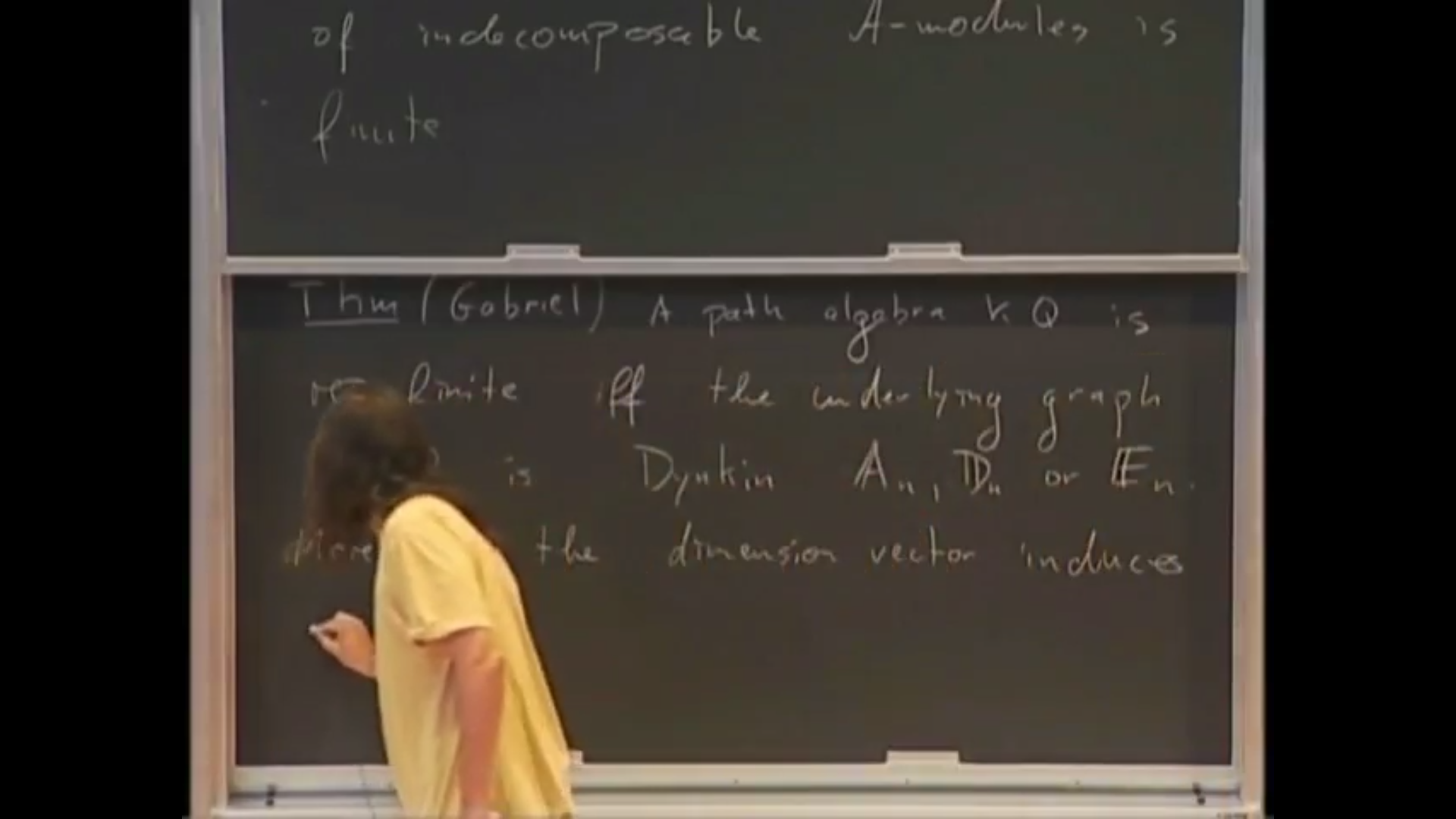 Cluster Algebras And Cluster Combinatorics, lecture 15 Thumbnail