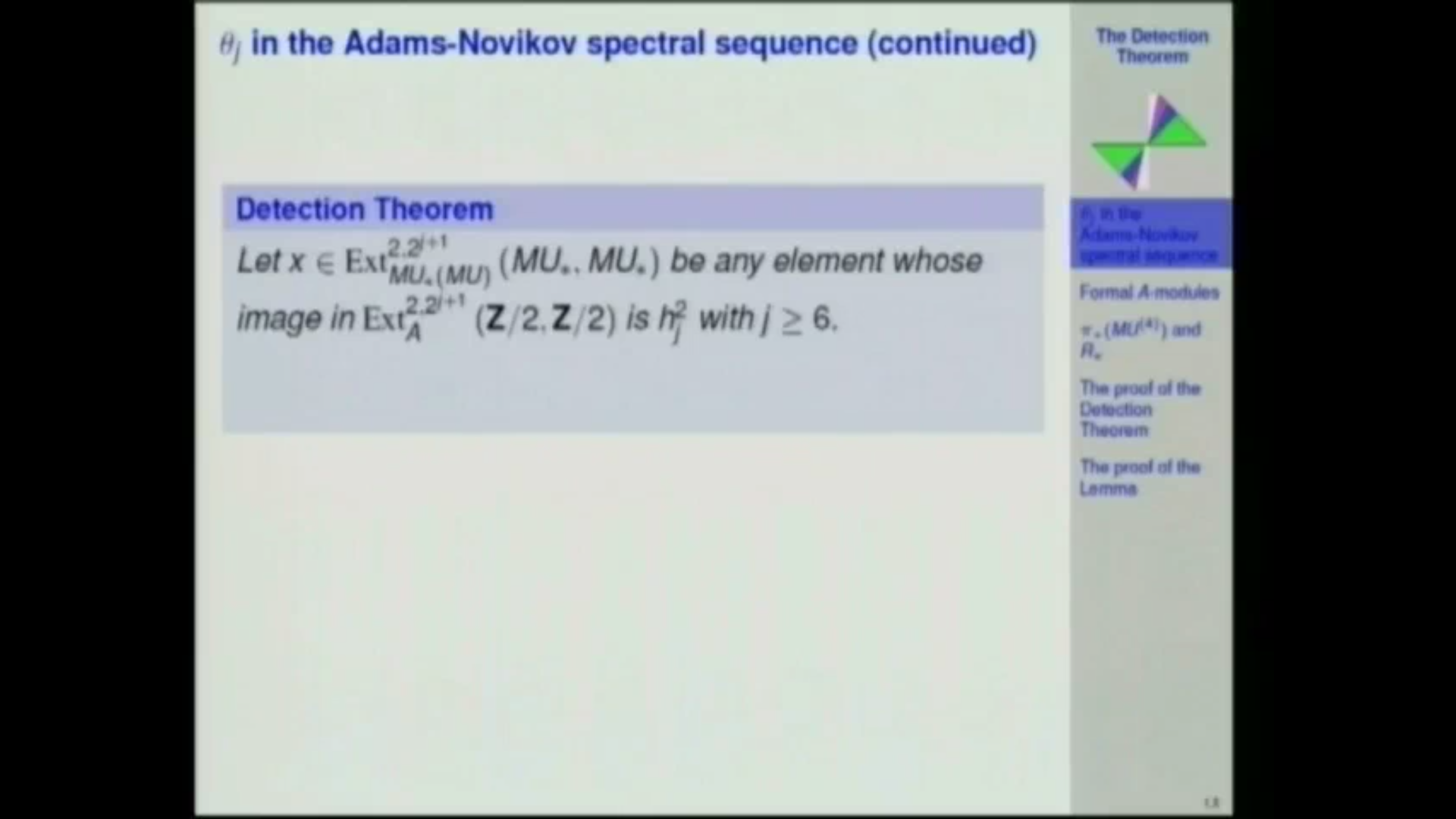 Proof of the Detection Theorem Thumbnail