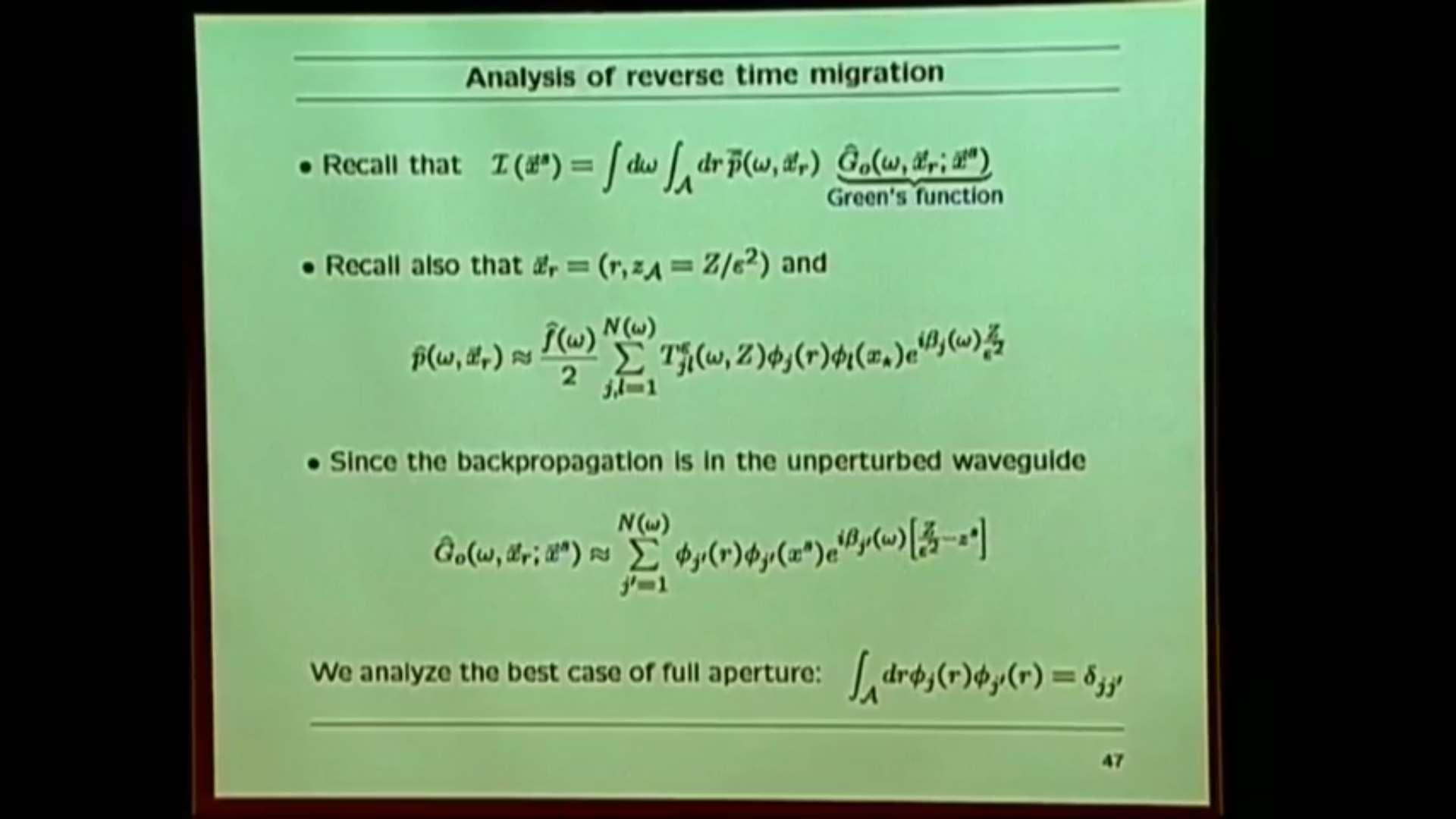 Imaging in Random Waveguides III Thumbnail