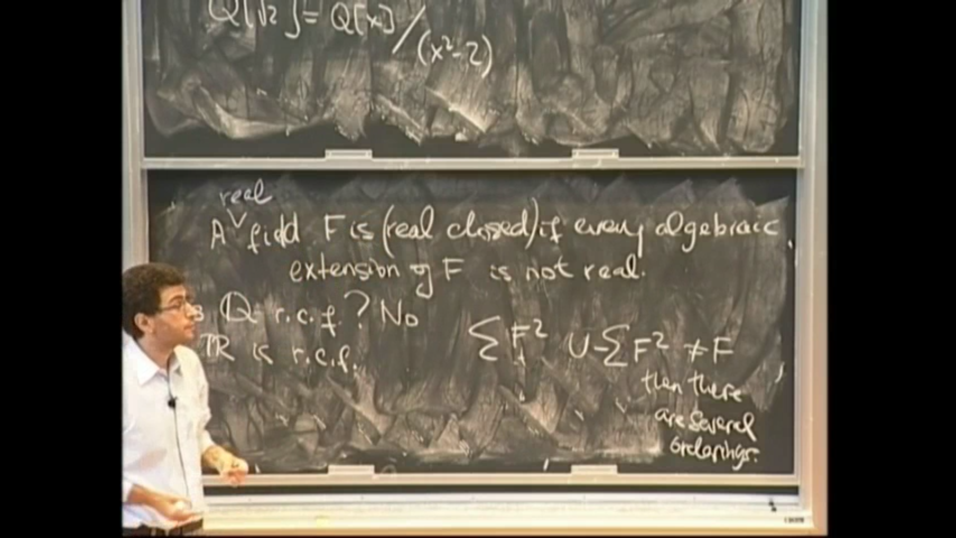 Algebraic, Geometric, And Combinatorial Methods For Optimization: lecture 8 Thumbnail