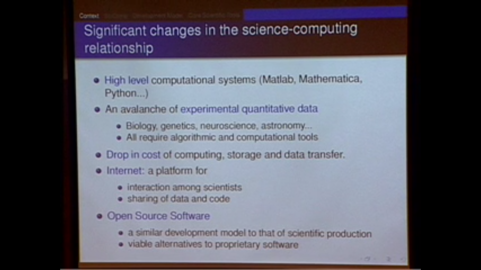 An ecosystem for scientific computing Thumbnail