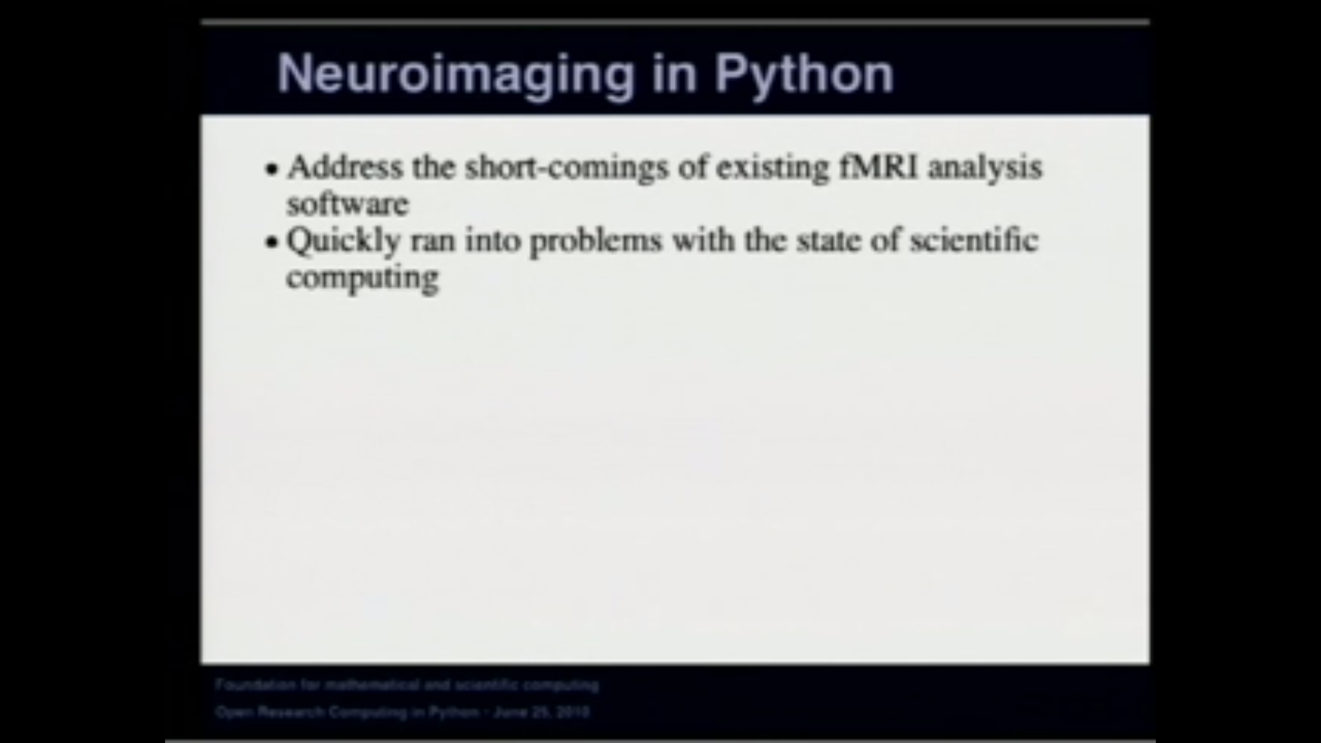 The Foundation for mathematical and scientific computing Thumbnail