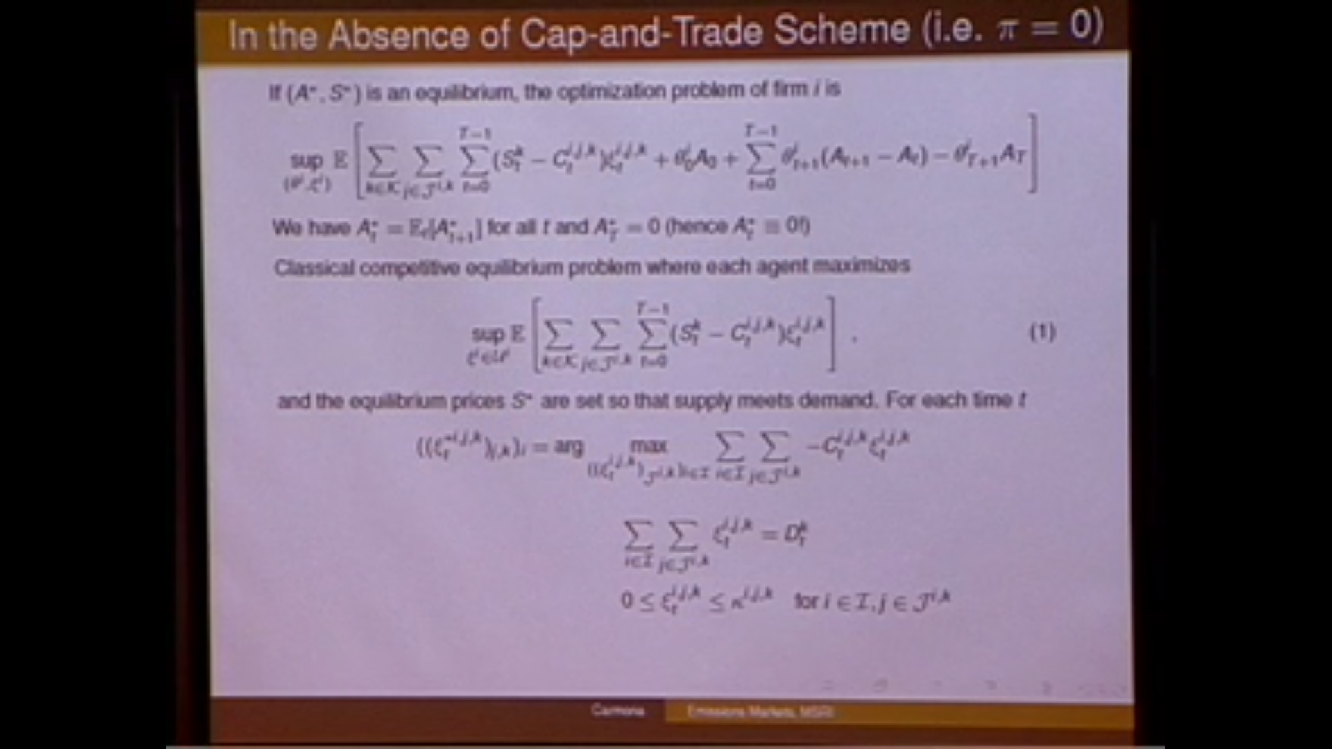 Cap-and-Trade Market Models, Tutorial II Thumbnail