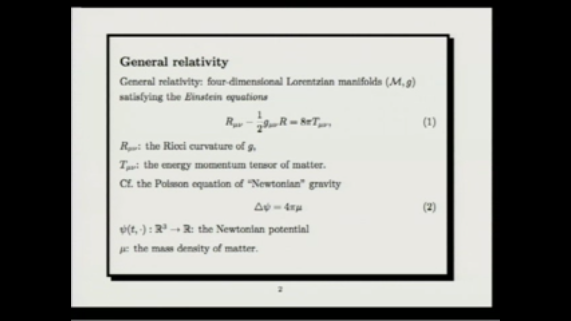 An introduction to the problem of evolution in general relativity Thumbnail