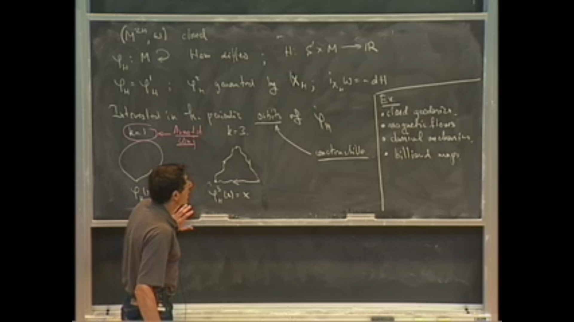 Periodic orbits in Hamiltonian dynamics Thumbnail