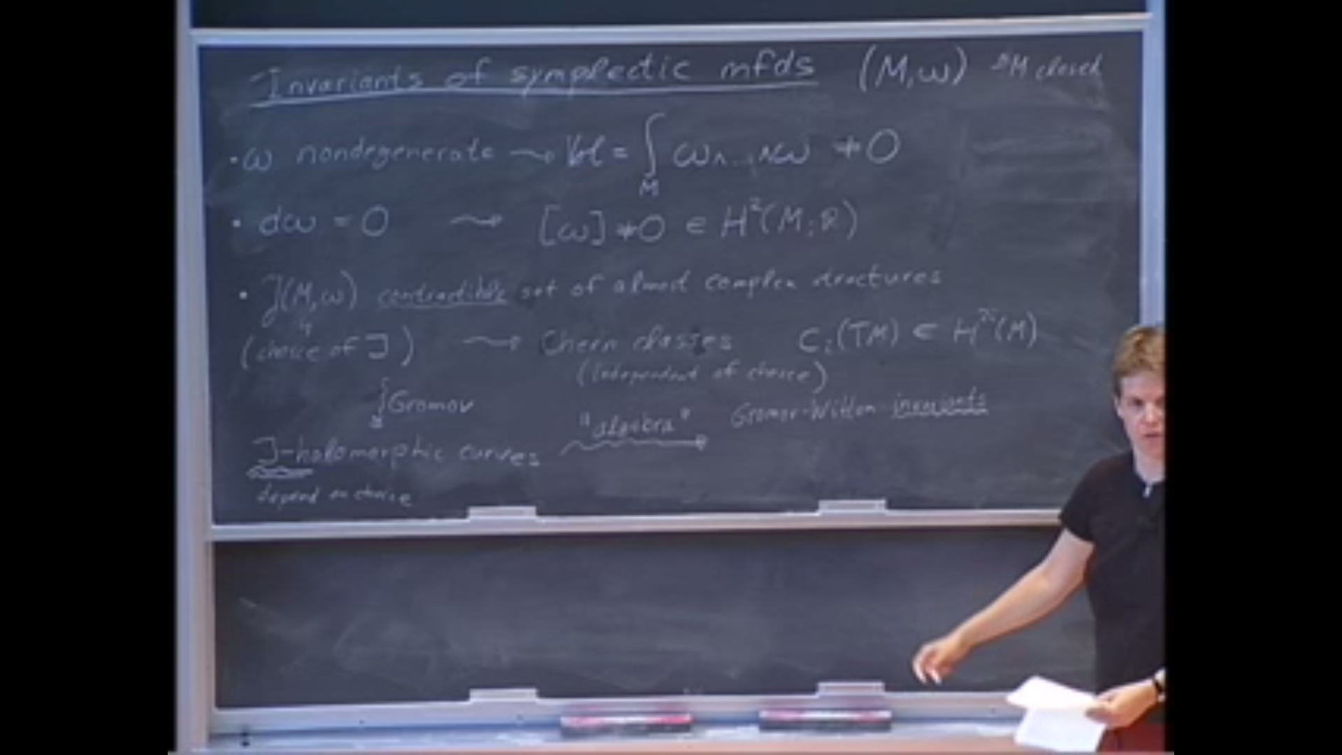 Introduction to Symplectic & Contact Geometry & Topology - Wehrheim I Thumbnail