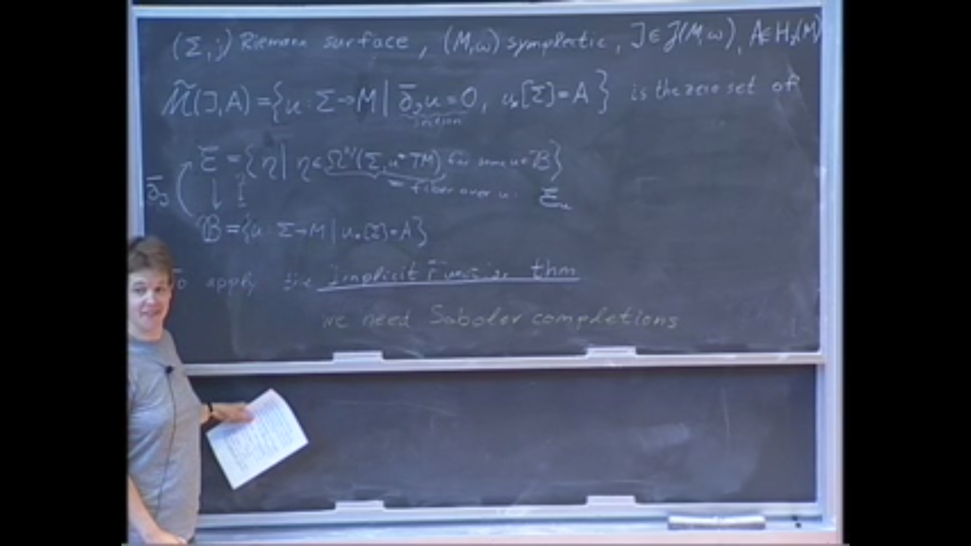 Introduction to Symplectic & Contact Geometry & Topology - Wehrheim III Thumbnail