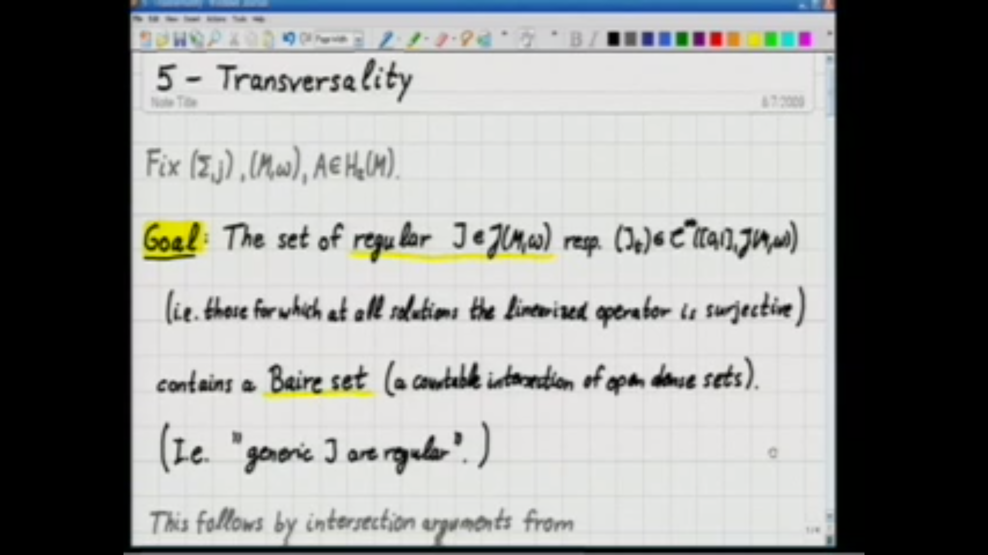 Introduction to Symplectic & Contact Geometry & Topology - Wehrheim IV Thumbnail