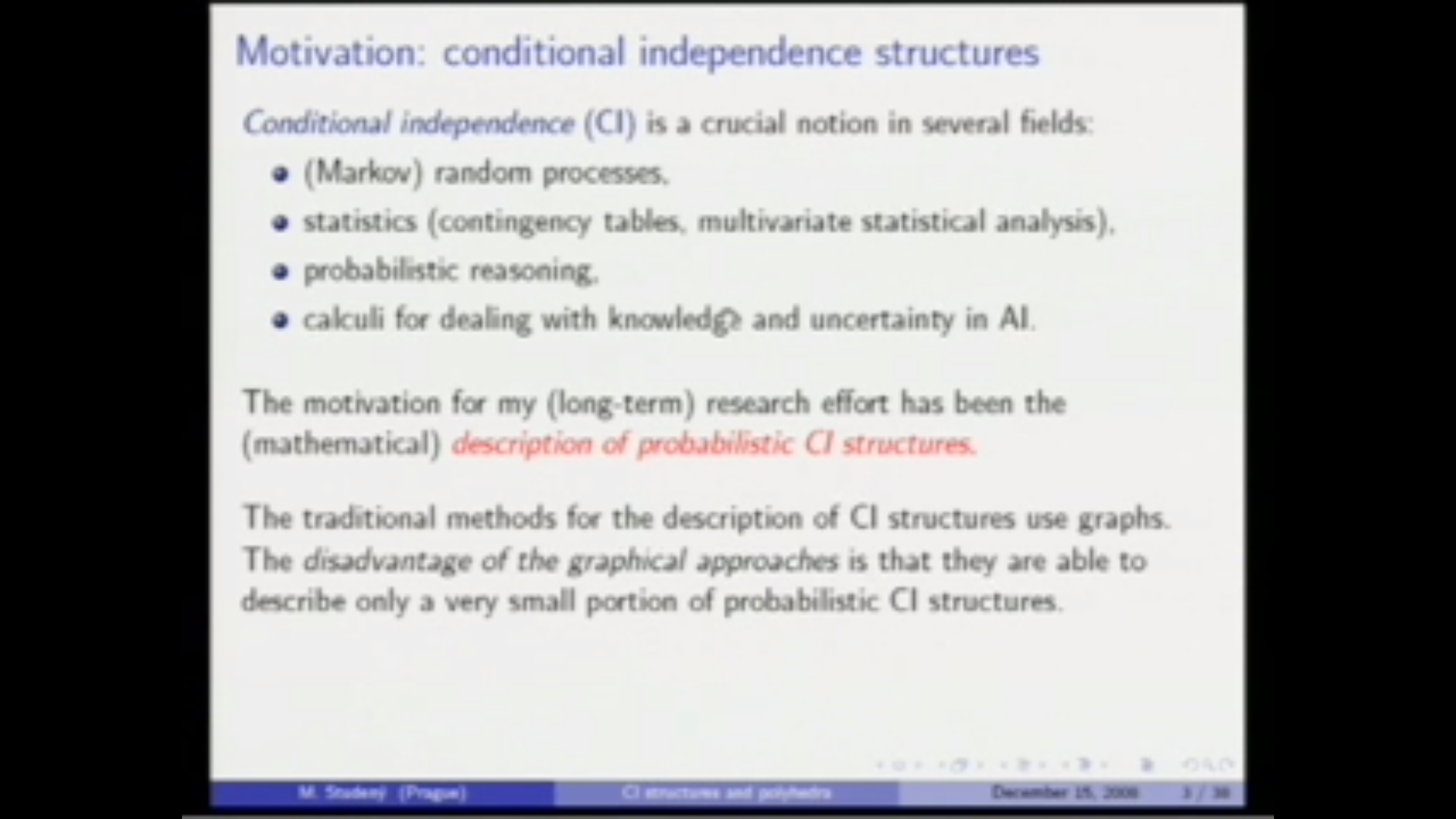 Conditional independence structures and polyhedra Thumbnail