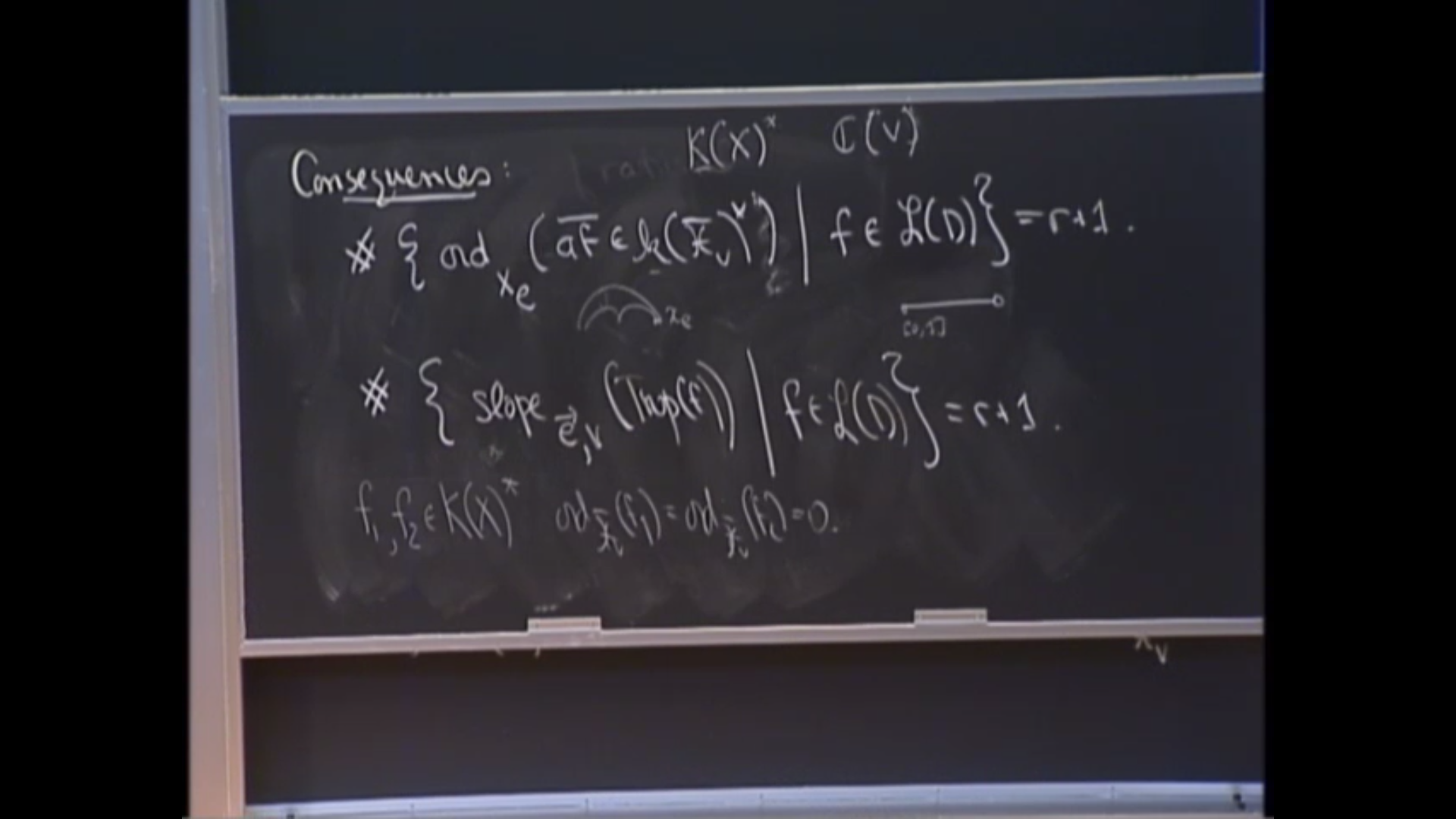 Chip Firing and Tropical Curves, lecture 12 Thumbnail