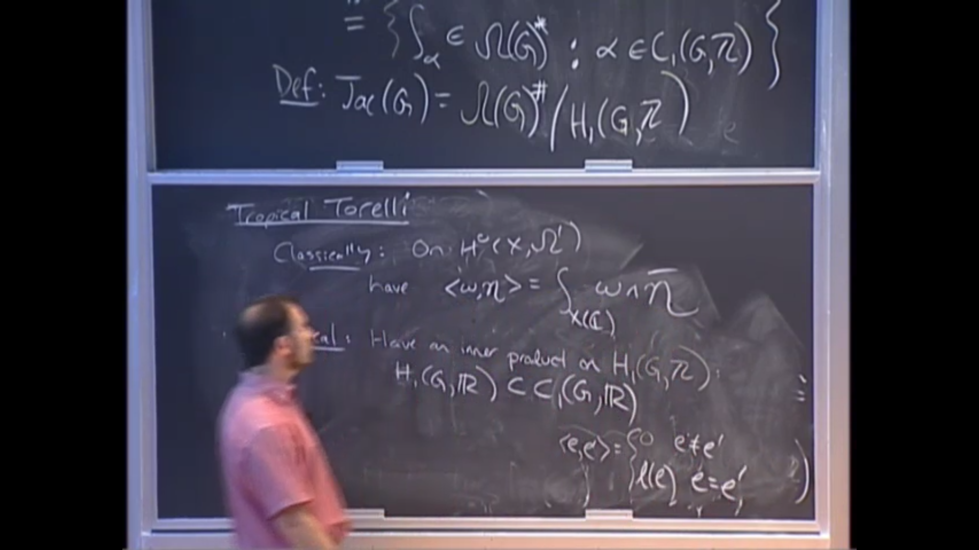 Chip Firing and Tropical Curves, lecture 14 Thumbnail