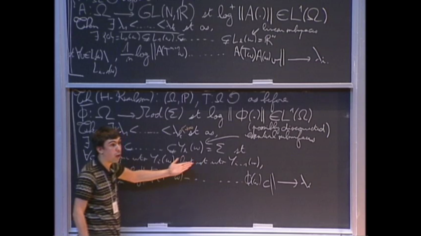 A multiplicative ergodic theorem for mapping class groups Thumbnail