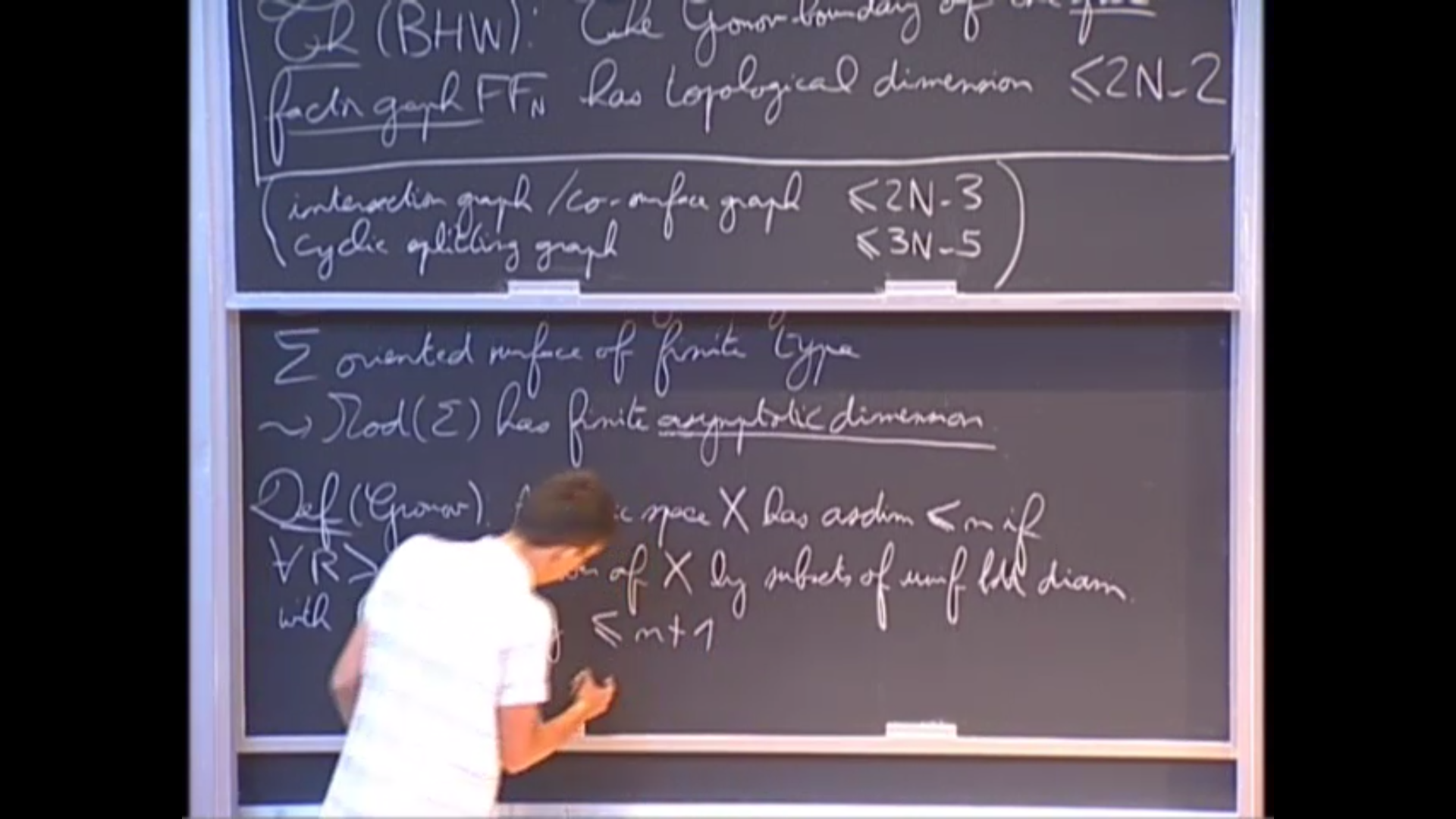 Topological dimension of the boundaries of some hyperbolic Out(Fn)-graphs Thumbnail