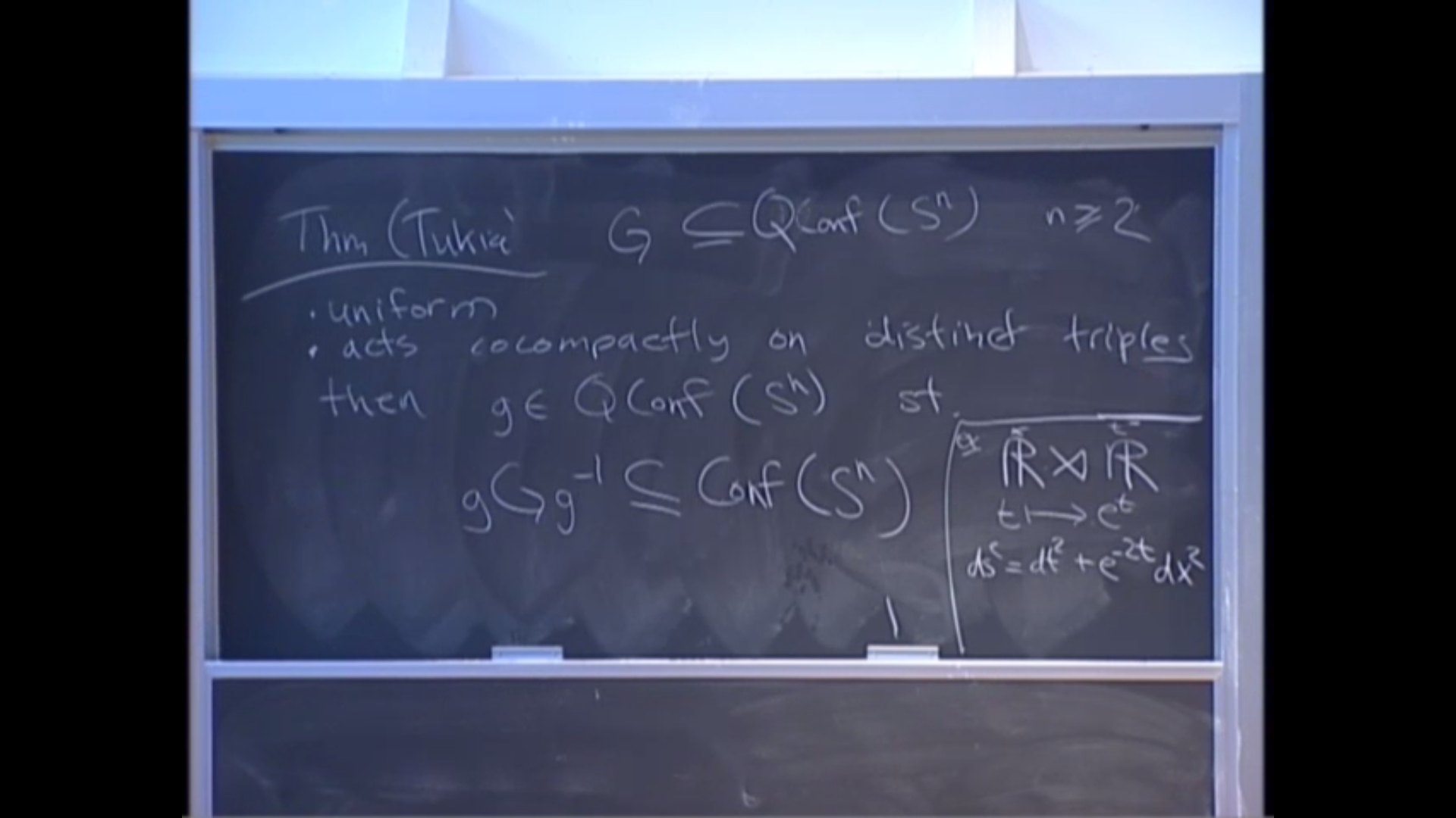 Quasi-isometric rigidity, lecture 2 Thumbnail