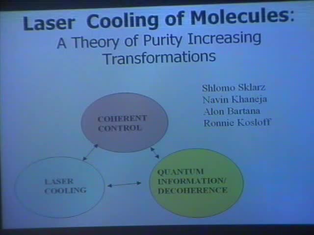 Optimal control of laser cooling:  A theory of purity
increasing transformations Thumbnail