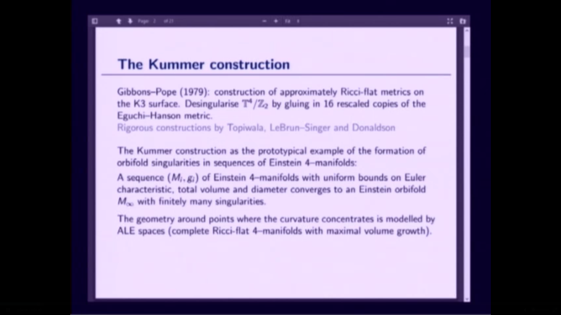 ALF gravitational instantons and collapsing Ricci-flat metrics on the K3 surface Thumbnail