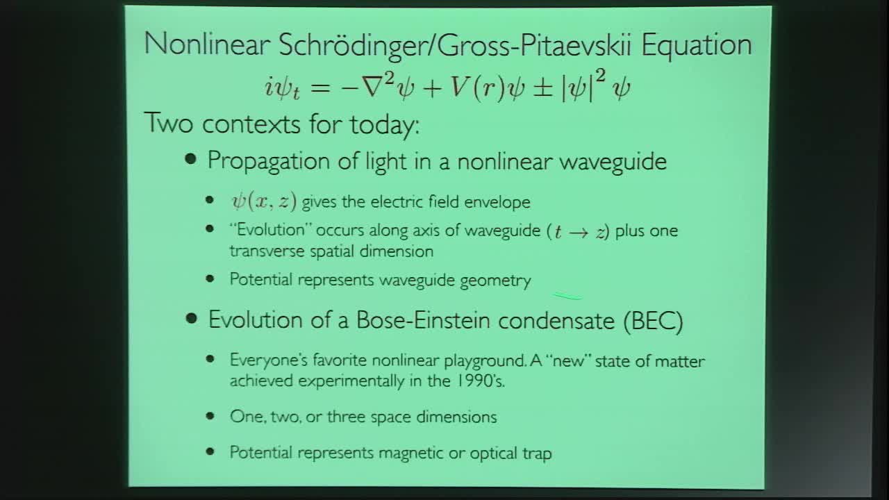 Complex Behavior in Coupled Nonlinear Waveguides Thumbnail