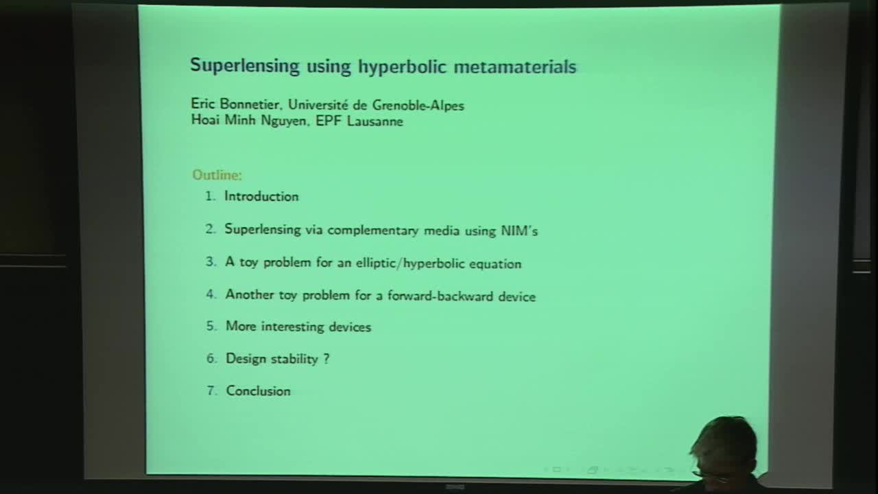 Superlensing Using Hyperbolic Metamaterials Thumbnail