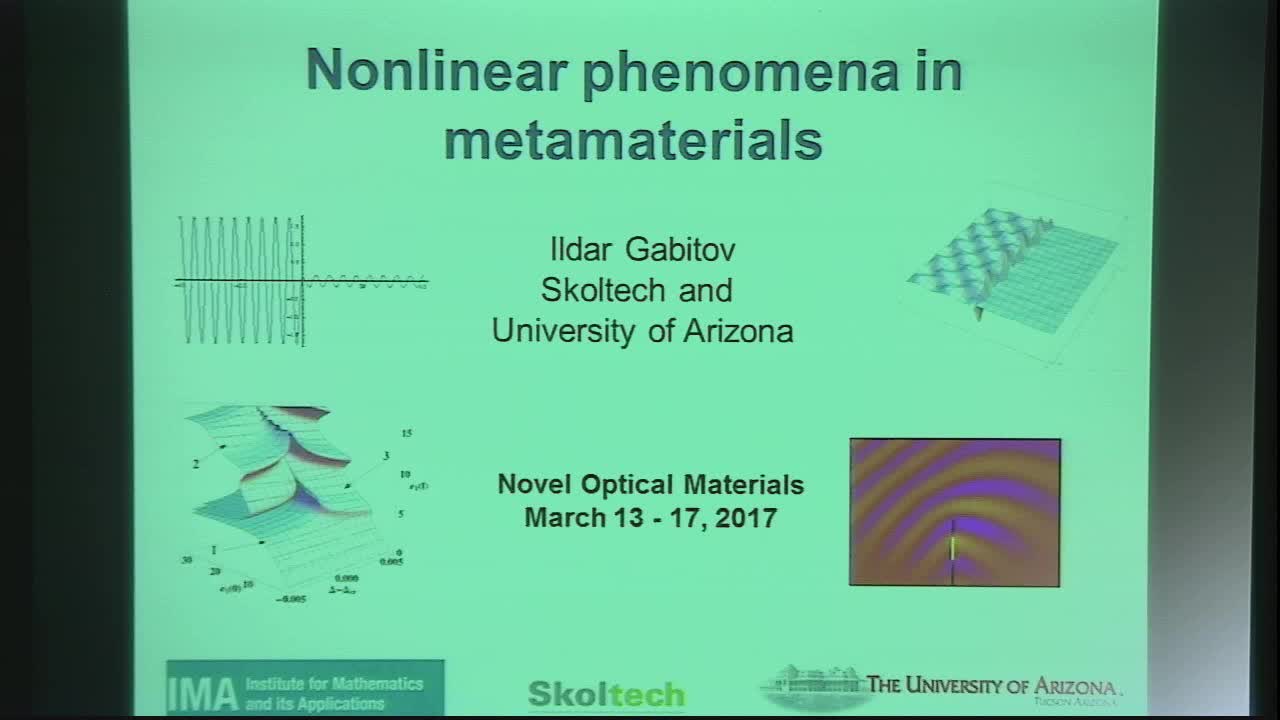 Nonlinear Phenomena in Metamaterials Thumbnail