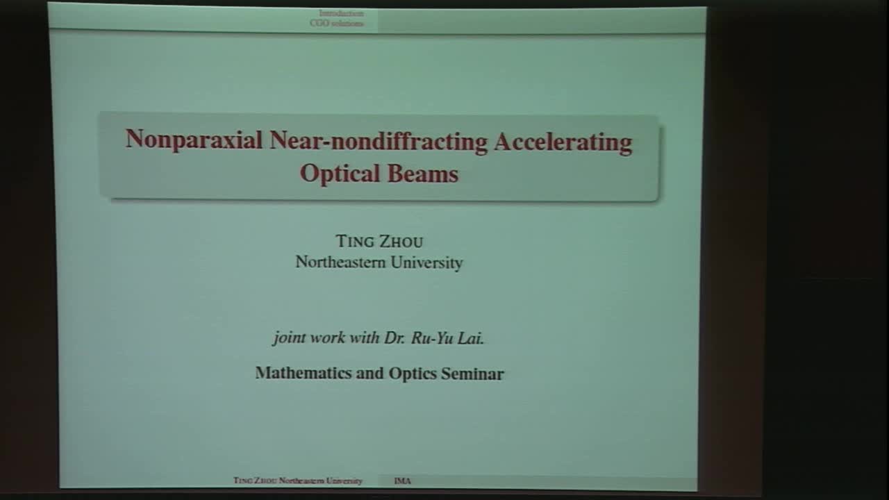 Nonparaxial Near-Nondiffracting Acclerating Optical Beams Thumbnail