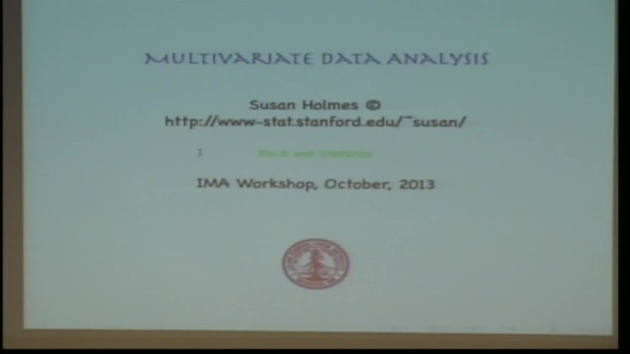 Multivariate Statistics Thumbnail