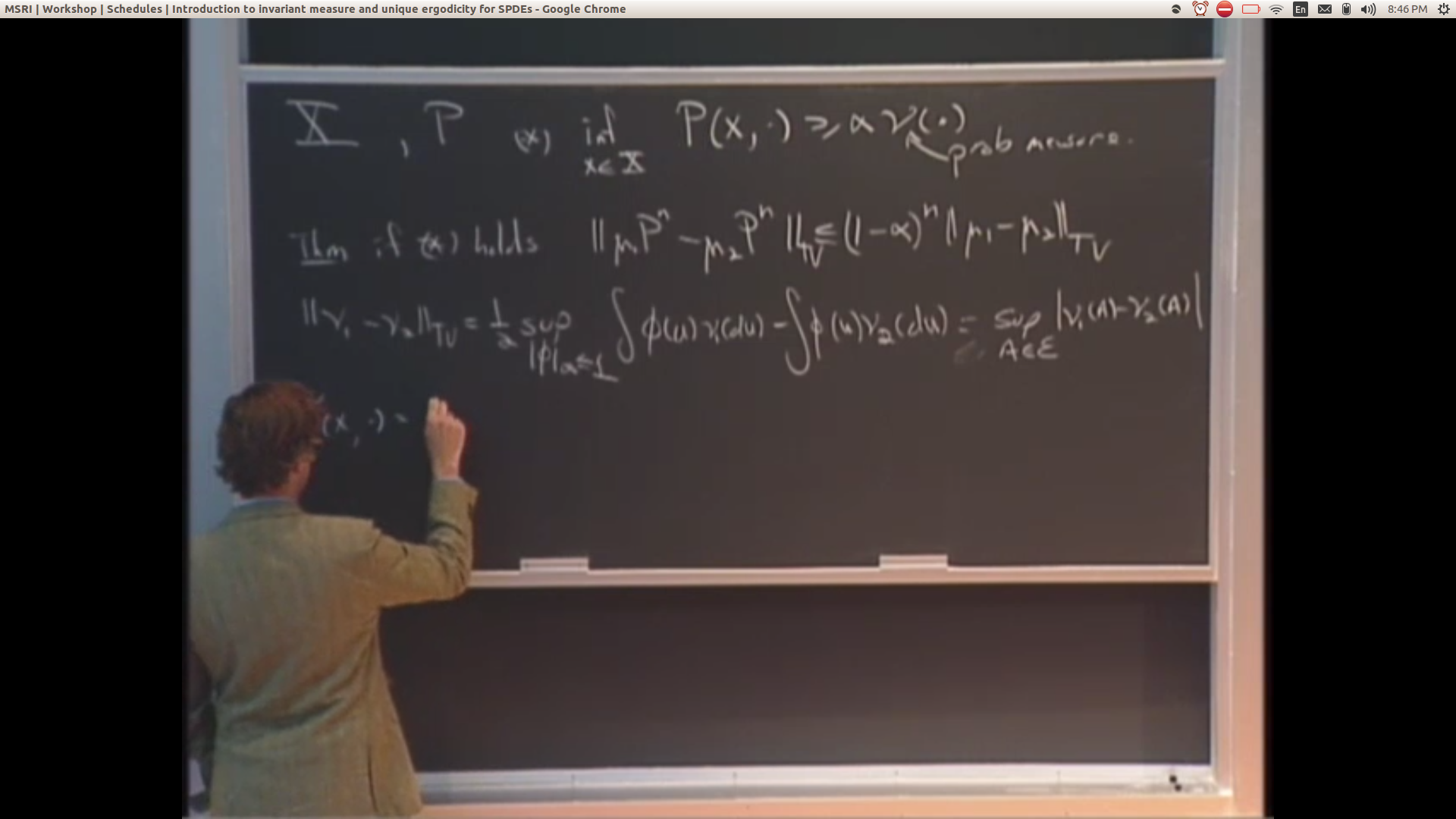 Introduction to invariant measure and unique ergodicity for SPDEs, II Thumbnail