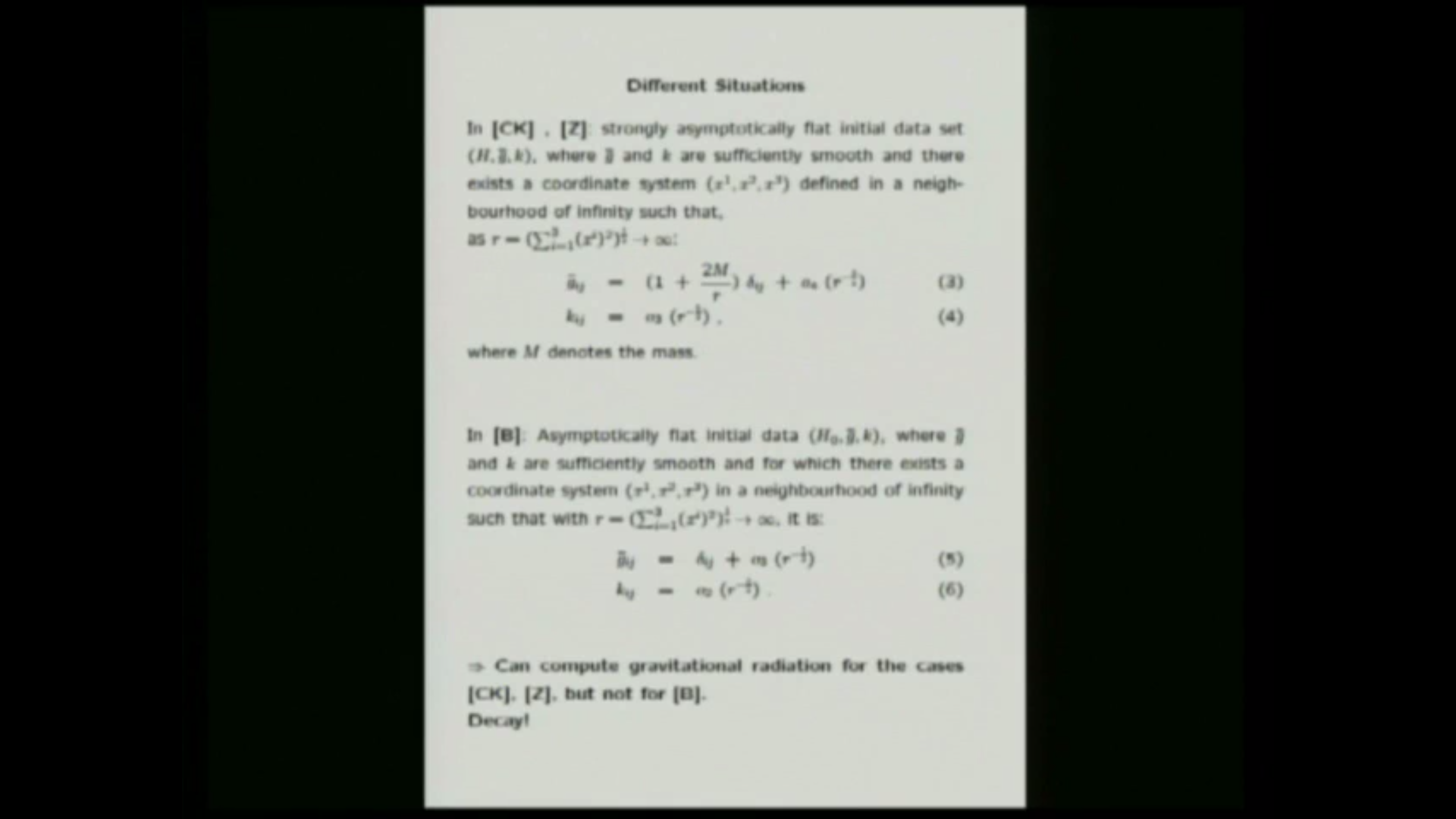 Gravitational radiation - a geometric-analytic approach Thumbnail