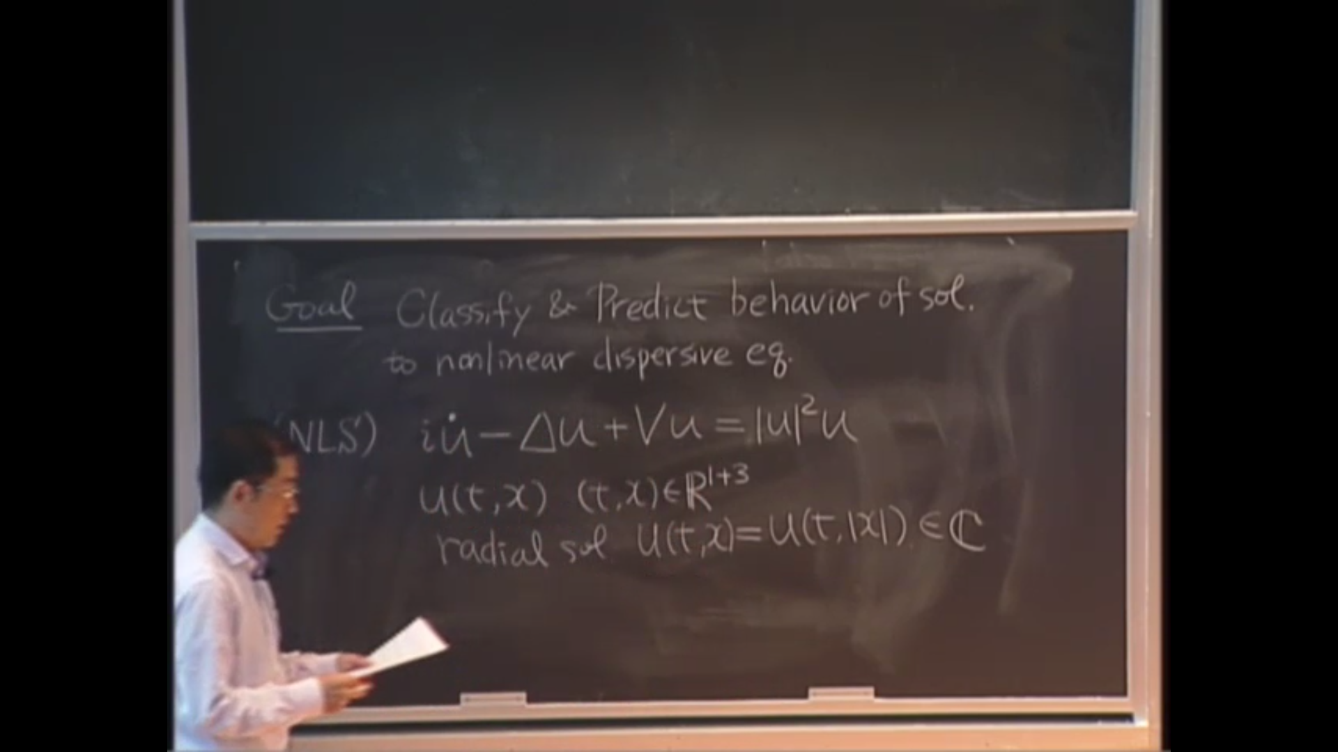 Global dynamics of nonlinear dispersive equations Thumbnail