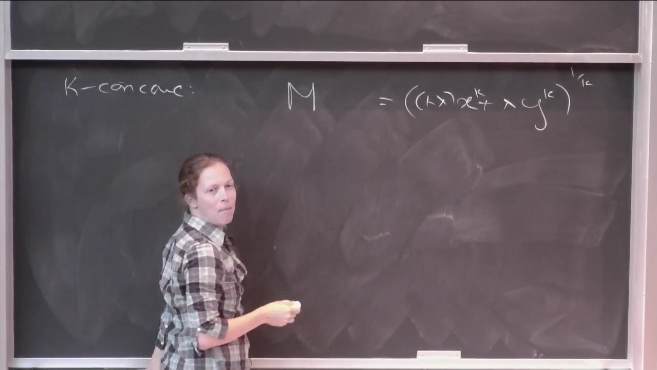 Brunn-Minkowski theory, functionalization of geometric notions and inequalities Brunn-Minkowski theory, functionalization of geometric notions and inequalities 1. Volume inequalities Thumbnail